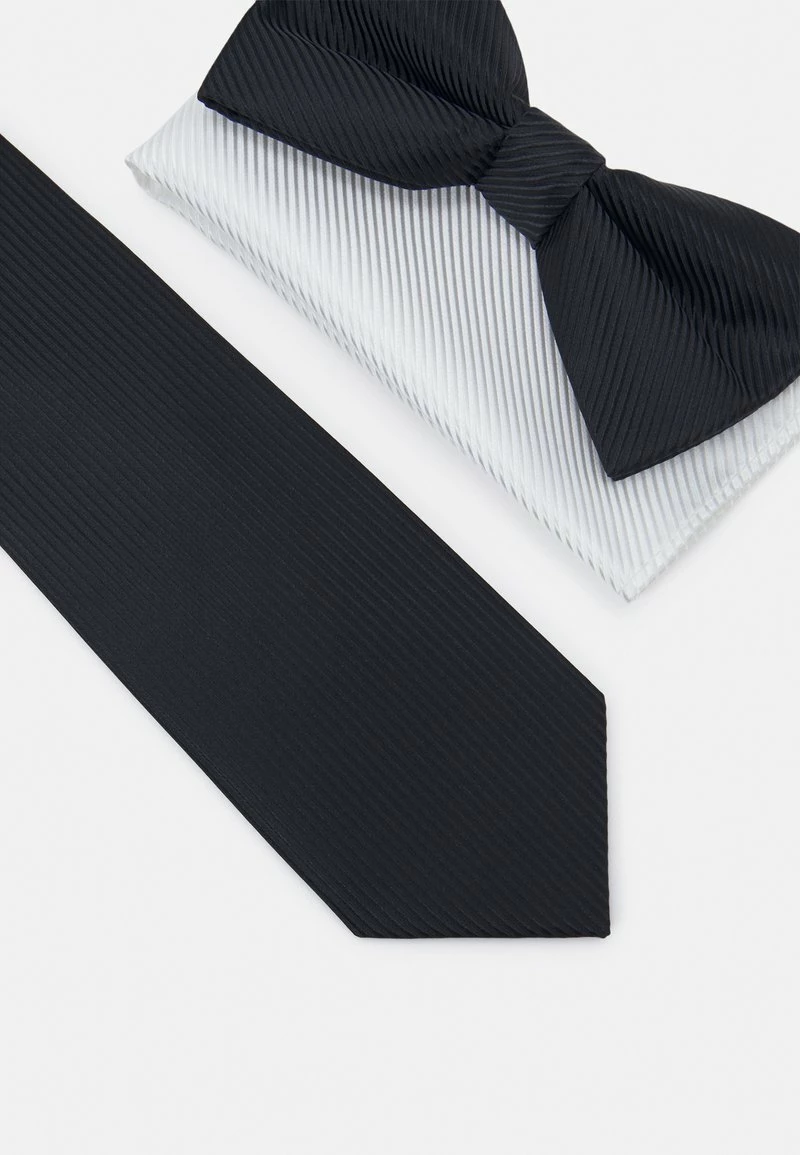 Pier One Hombre SET - Corbata - Black 7 Pier One Hombre SET - Corbata - Black - Imagen 5
