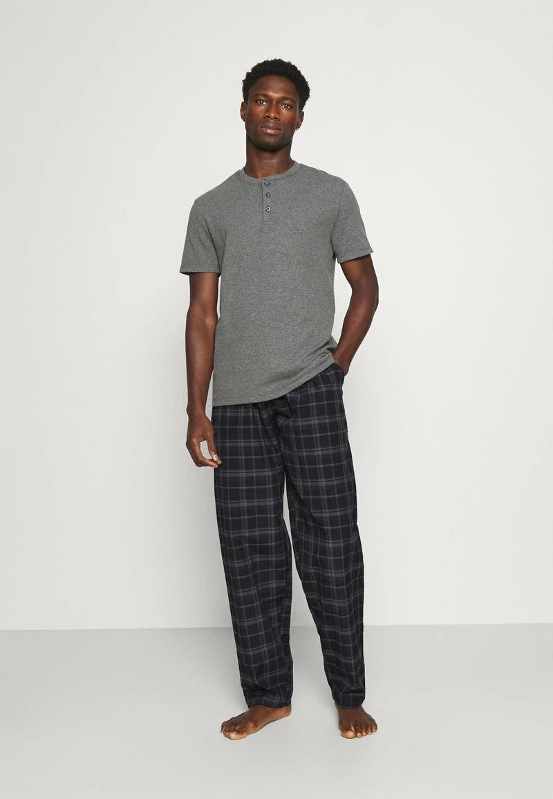 Pier One Hombre Pantalón De Pijama - Black/blue 4 Pier One Hombre Pantalón De Pijama - Black/blue - Imagen 2
