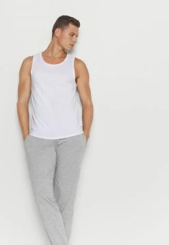Pier One Hombre 2 PACK - Pantalón De Pijama - Mottled Dark Grey/mottled Grey -PIER ONE Ventas c658635028e24328b32b6b329332376e