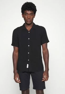 Pier One Hombre 2 PACK - Camisa - Black/white -PIER ONE Ventas c6d6713af3d44ded94a400a92a553cf3