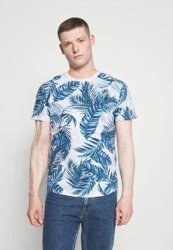 Pier One Hombre Camiseta Estampada - White