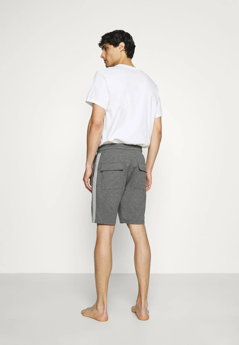 Pier One Hombre LOUNGE STRIPED SHORTS - Pantalón De Pijama - Mottled Dark Grey/mottled Grey 5 Pier One Hombre LOUNGE STRIPED SHORTS - Pantalón De Pijama - Mottled Dark Grey/mottled Grey - Imagen 3