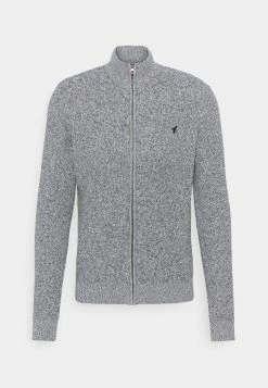 Pier One Hombre Chaqueta De Punto - Mottled Blue -PIER ONE Ventas c9567765a1f8472b9f944b9170c0eea7