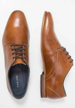 Pier One Hombre LEATHER - Zapatos Con Cordones - Cognac -PIER ONE Ventas c986e96e62d94800ab38a96b5382c252