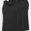 Pier One Hombre 3 PACK - Top - Black -PIER ONE Ventas c9df327e2f5a42cf82f6e0e08c2c005e