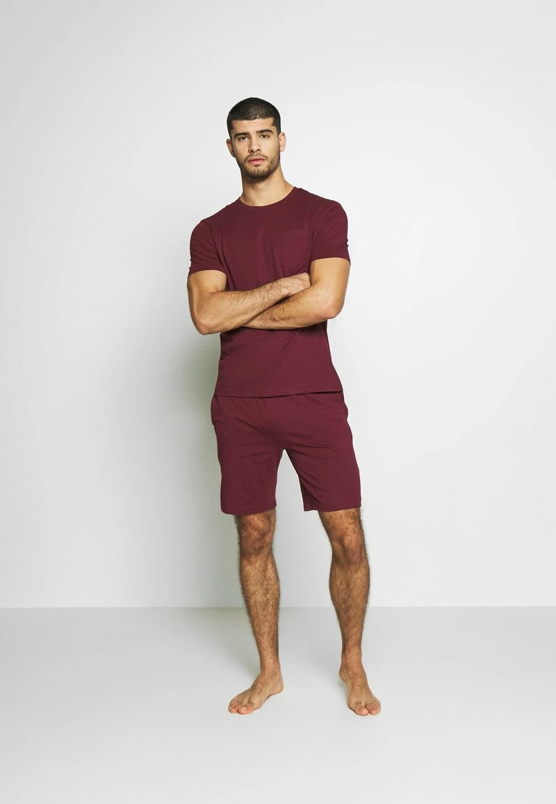 Pier One Hombre SET - Pijama - Bordeaux 4 Pier One Hombre SET - Pijama - Bordeaux - Imagen 2