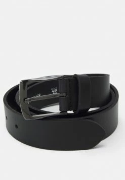 Pier One Hombre LEATHER - Cinturón - Black -PIER ONE Ventas cbb75020cb5743229793fa15eb257a77