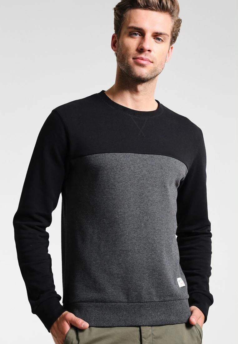 Pier One Hombre Sudadera - Mottled Dark Grey 3 Pier One Hombre Sudadera - Mottled Dark Grey