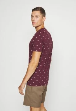 Pier One Hombre Camiseta Estampada - Bordeaux -PIER ONE Ventas ccd6408bed6941e8ad81f09f2be3c833