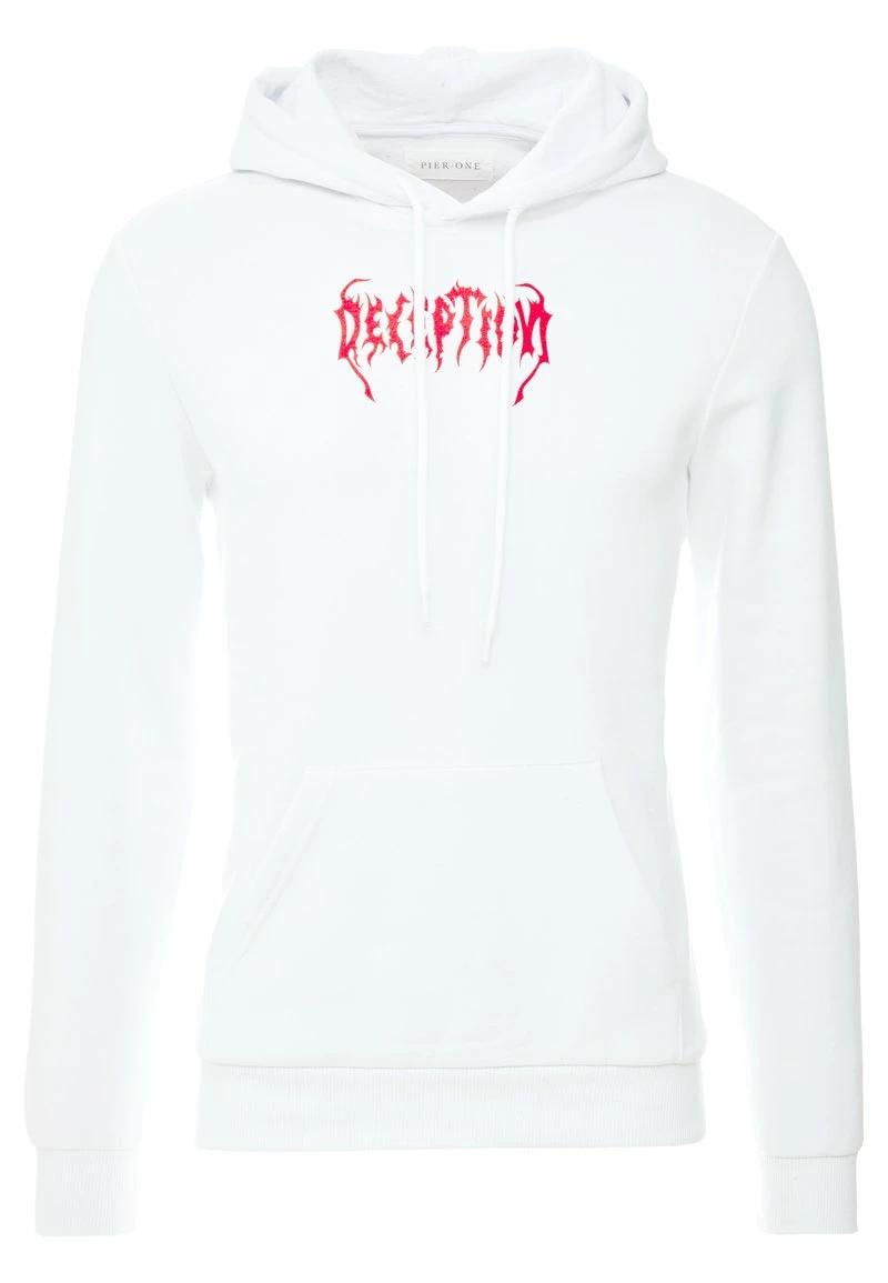 Pier One Unisexo UNISEX - Jersey Con Capucha - White 8 Pier One Unisexo UNISEX - Jersey Con Capucha - White - Imagen 6