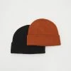 Pier One Unisexo 2 PACK UNISEX - Gorro - Black/brown -PIER ONE Ventas cef8e418a80e480ea1d1043761ccf21f