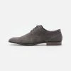 Pier One LEATHER - Zapatos Con Cordones - Grey, Hombre -PIER ONE Ventas d01d70a2887940128b07be1b4c4d6526