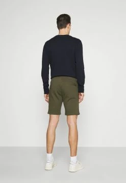 Pier One Hombre 2 PACK - Shorts - Black/olive -PIER ONE Ventas d04bcdff151142de9439b5fc4296d372