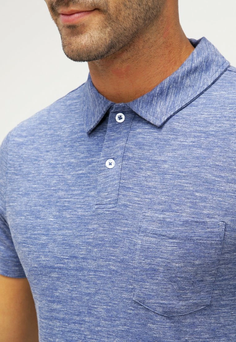 Pier One Polo - Blue Melange, Hombre 6 Pier One Polo - Blue Melange, Hombre - Imagen 4