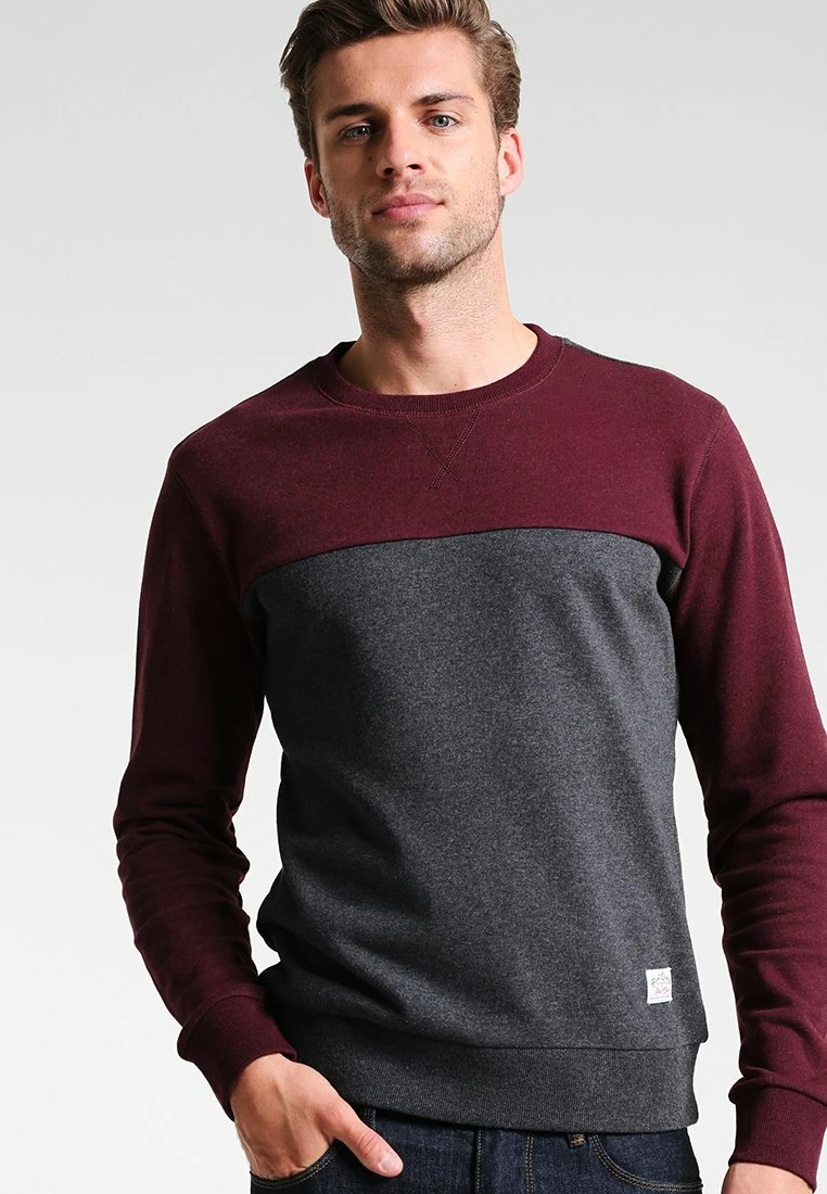 Pier One Hombre Sudadera - Mottled Bordeaux 3 Pier One Hombre Sudadera - Mottled Bordeaux