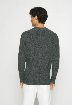 Pier One Hombre MULTICOLOUR HALF CARDIGAN JUMPER - Jersey De Punto - Dark Green -PIER ONE Ventas d58224c06bf14fe8b63ef86322416621
