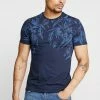 Pier One Camiseta Estampada - Blue, Hombre -PIER ONE Ventas d5887522408e4ac796bd83855538f7a0