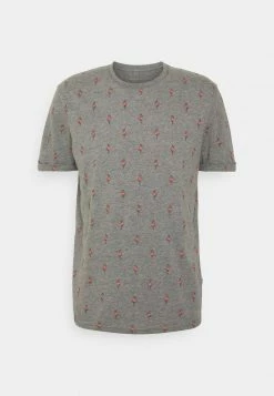 Pier One Hombre Camiseta Estampada - Grey