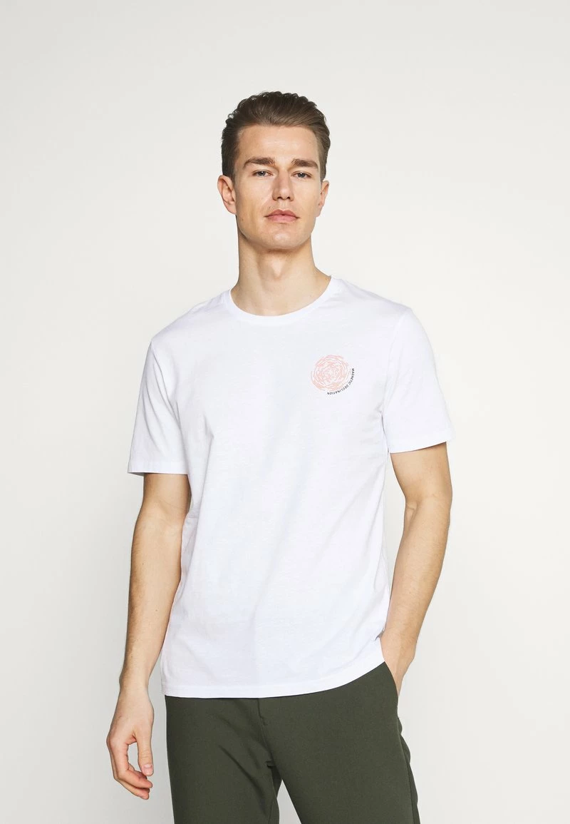 Pier One Hombre Camiseta Estampada - White 3 Pier One Hombre Camiseta Estampada - White