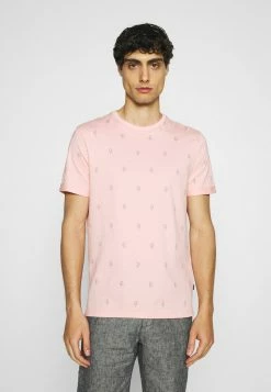 Pier One Camiseta Estampada - Pink, Hombre
