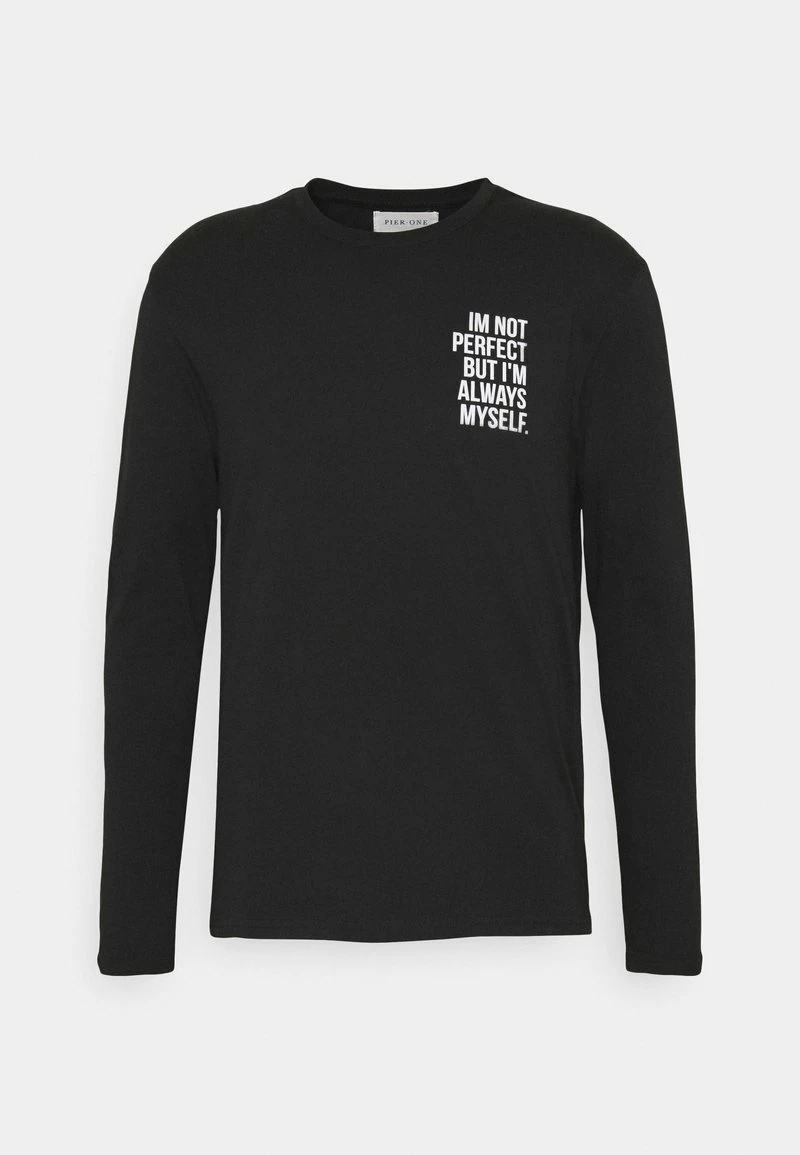 Pier One Hombre Camiseta De Manga Larga - Black 7 Pier One Hombre Camiseta De Manga Larga - Black - Imagen 5