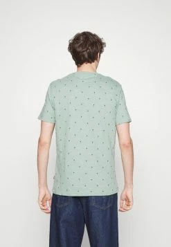 Pier One Hombre Camiseta Estampada - Green -PIER ONE Ventas dab07b93335a414f88e1ef851823b64d