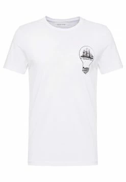 Pier One Hombre Camiseta Estampada - White -PIER ONE Ventas dbbfdd9ecfe948409c4b75843bebf620