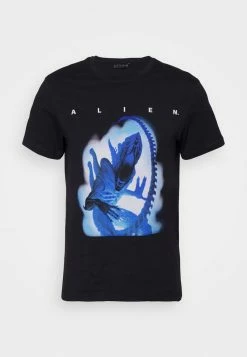 Pier One Hombre Camiseta Estampada - Black