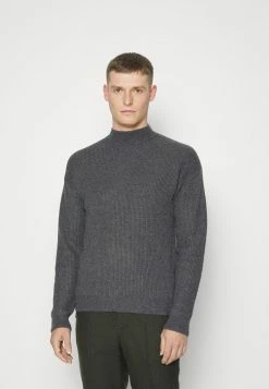 Pier One Hombre Jersey De Punto - Mottled Dark Grey