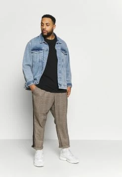 Pier One Hombre 2 PACK - Camiseta Básica - Black