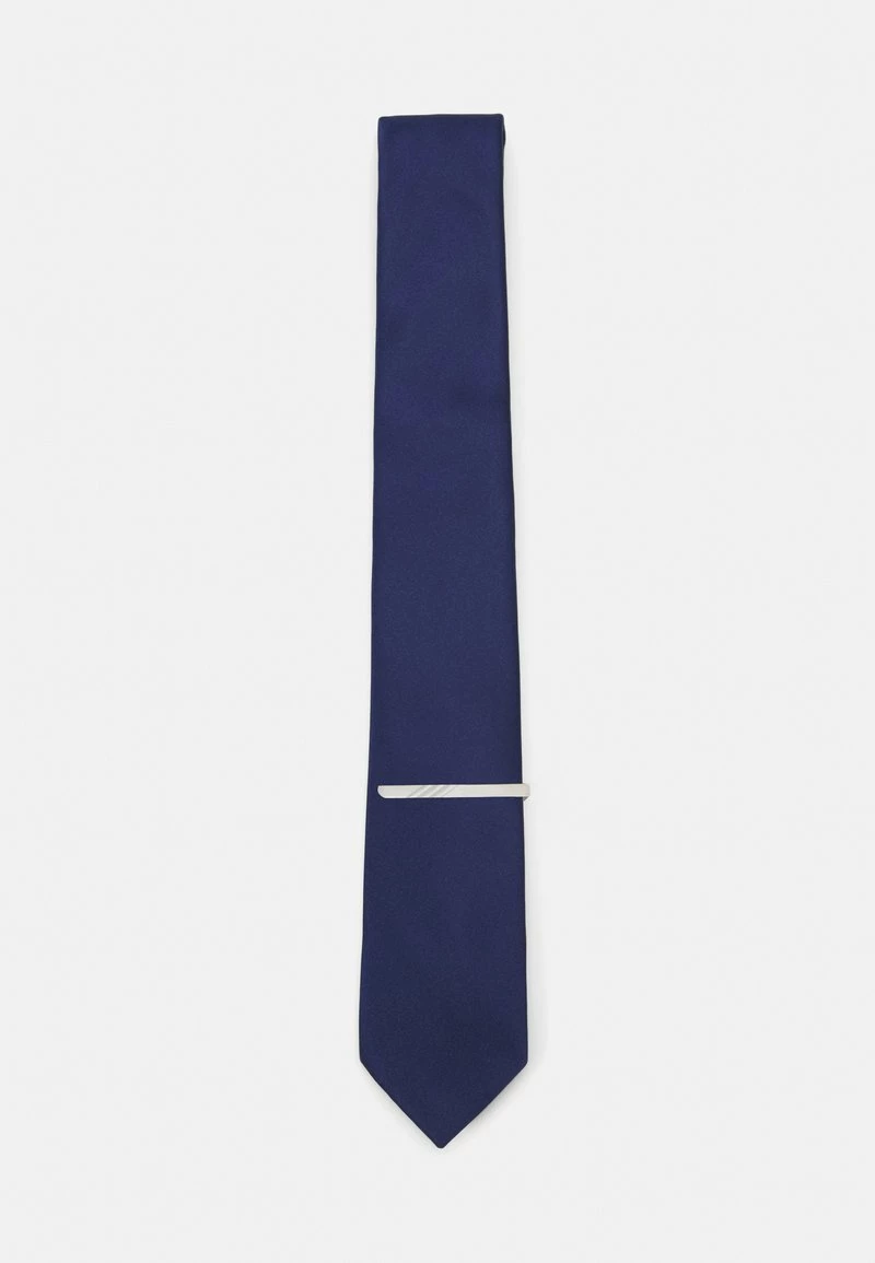 Pier One Hombre SET - Corbata - Dark Blue 3 Pier One Hombre SET - Corbata - Dark Blue