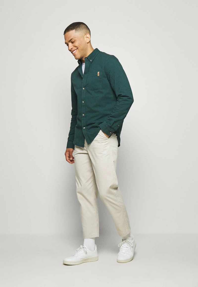 Pier One Hombre Camisa - Dark Green 4 Pier One Hombre Camisa - Dark Green - Imagen 2