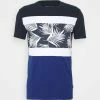 Pier One Hombre Camiseta Estampada - Blue -PIER ONE Ventas e11dca5eb5a04da99379a18e98647f46