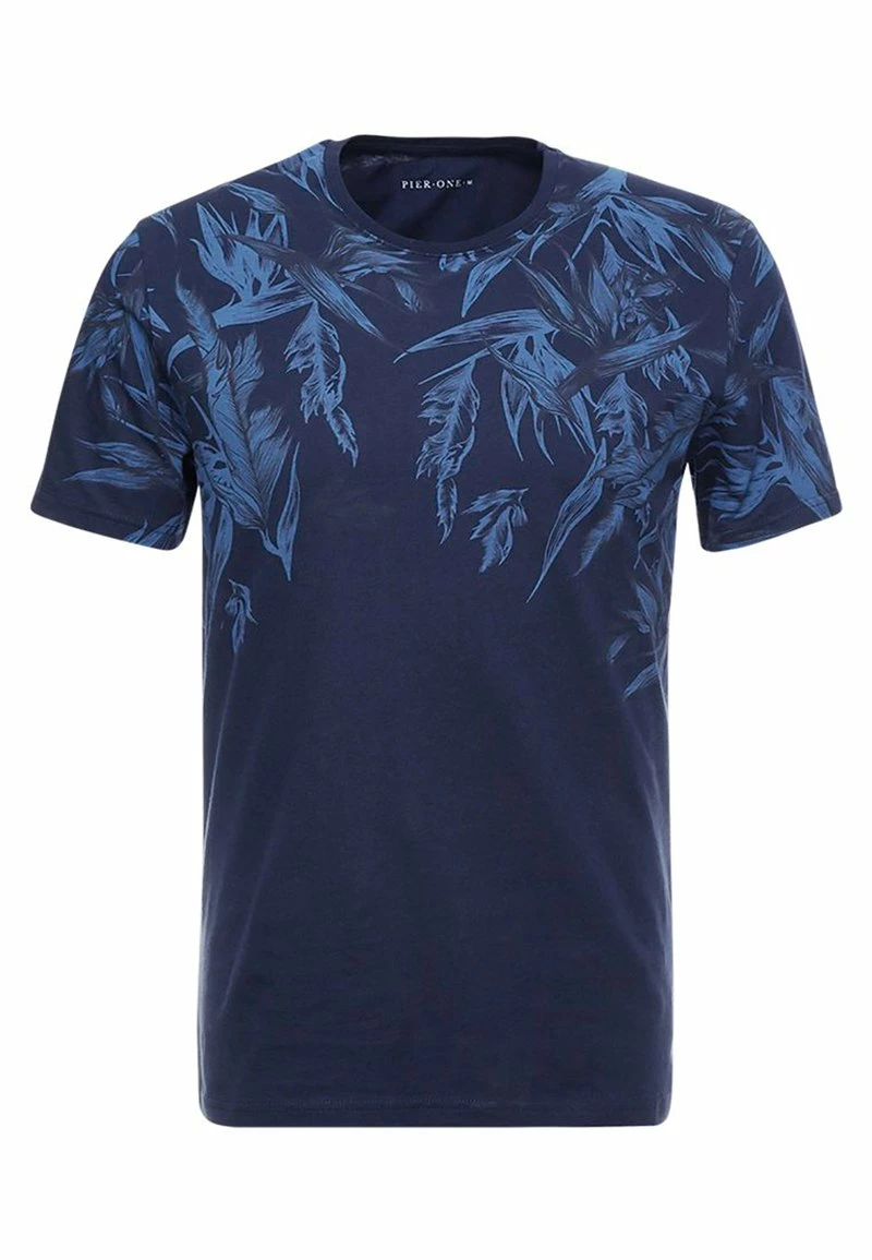 Pier One Camiseta Estampada - Blue, Hombre 6 Pier One Camiseta Estampada - Blue, Hombre - Imagen 4