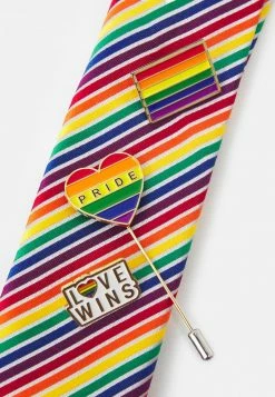 Pier One Hombre PRIDE RAINBOW PINS SET - Corbata - Multi-coloured -PIER ONE Ventas e1ab67e623df42319114c4c614c9166b