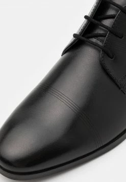 Pier One Hombre LEATHER - Zapatos Con Cordones - Black -PIER ONE Ventas e2269c275ff149849d68108f4e205aed