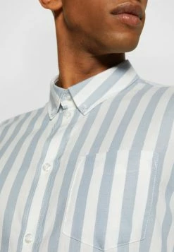 Pier One Hombre Camisa - Light Blue/white -PIER ONE Ventas e24b508b69f54dd9827c91eaed7bd75a