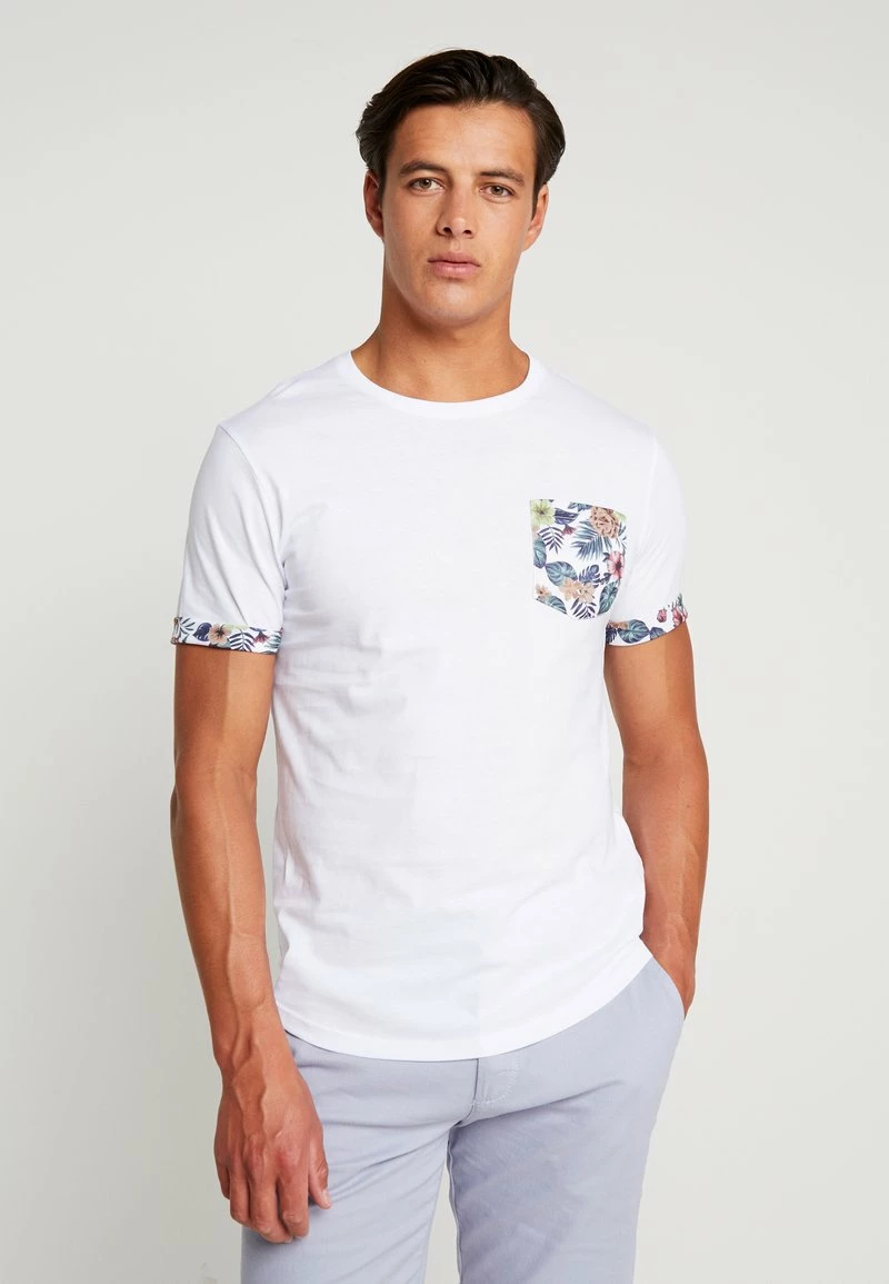 Pier One Hombre Camiseta Estampada - White 3 Pier One Hombre Camiseta Estampada - White