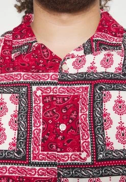 Pier One Hombre PAISLEY - Camisa - Red-beige -PIER ONE Ventas e37f730c11974ad5b59e611acd5207f4