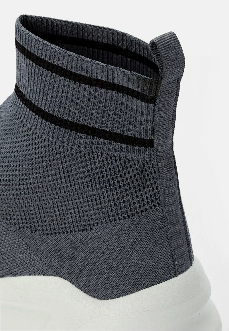 Pier One Hombre Zapatillas Altas - Grey 8 Pier One Hombre Zapatillas Altas - Grey - Imagen 6