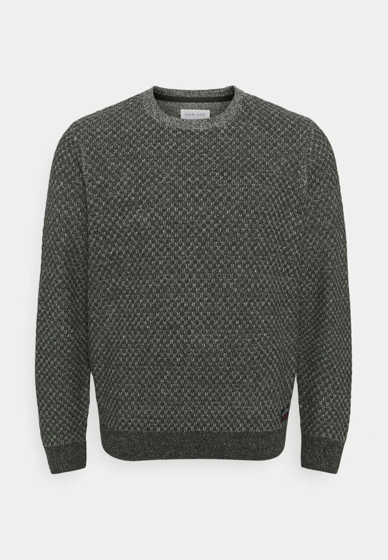Pier One Hombre Jersey De Punto - Mottled Grey 7 Pier One Hombre Jersey De Punto - Mottled Grey - Imagen 5