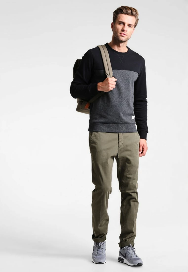 Pier One Hombre Sudadera - Mottled Dark Grey 4 Pier One Hombre Sudadera - Mottled Dark Grey - Imagen 2