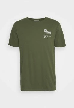 Pier One Hombre Camiseta Estampada - Green -PIER ONE Ventas e68cbfa4dd754f74815eaab850aa1427