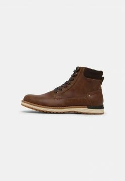 Pier One Hombre Botines Con Cordones - Brown