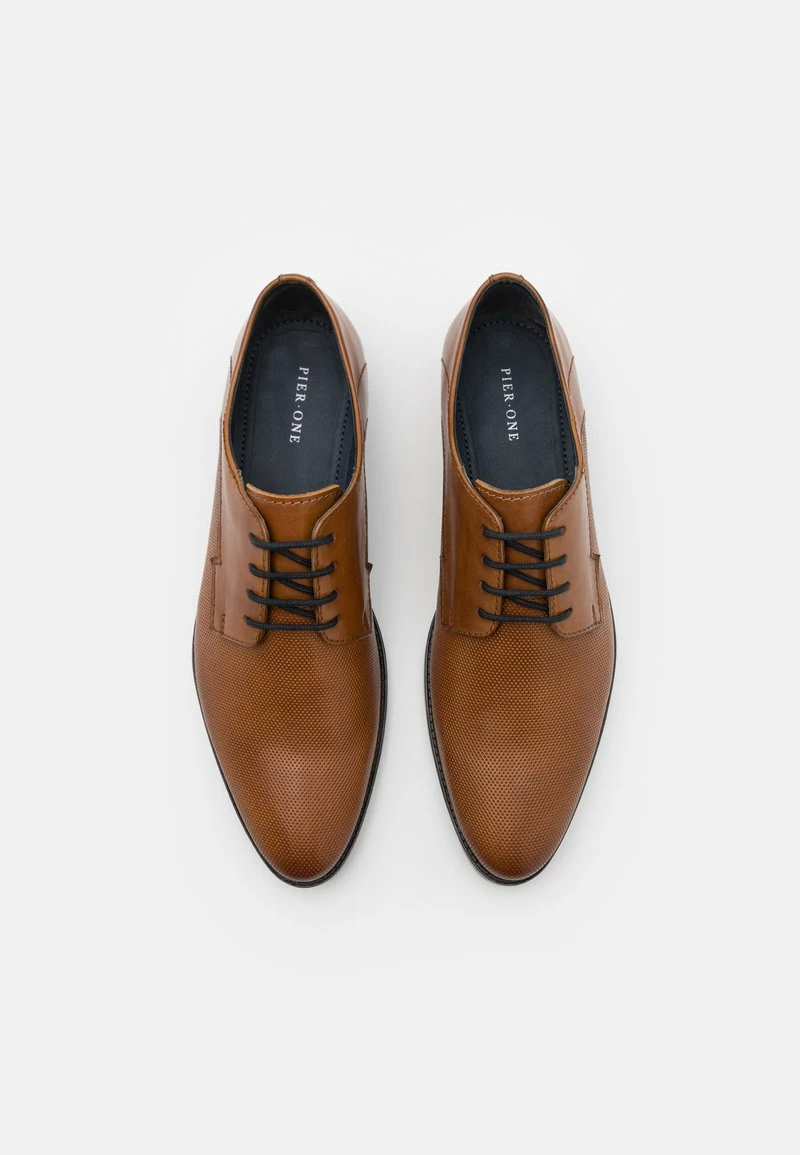 Pier One Hombre LEATHER - Zapatos De Vestir - Cognac 6 Pier One Hombre LEATHER - Zapatos De Vestir - Cognac - Imagen 4
