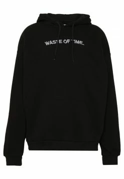 Pier One Hombre WASTE OF TIME HOOD - Jersey Con Capucha - Black 12 Pier One Hombre WASTE OF TIME HOOD - Jersey Con Capucha - Black -PIER ONE Ventas e723a9a3e0ed4abfb4a9905a355d515b