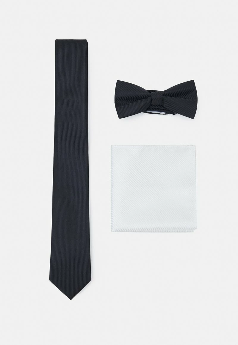 Pier One Hombre SET - Corbata - Black 3 Pier One Hombre SET - Corbata - Black