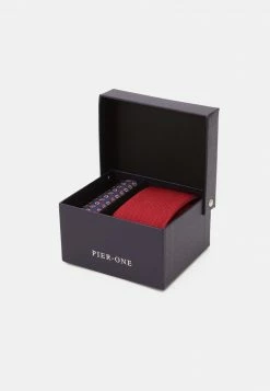 Pier One Hombre SET - Corbata - Dark Red -PIER ONE Ventas e9062ffbe8ab4c66888fc5ba8dceb0eb