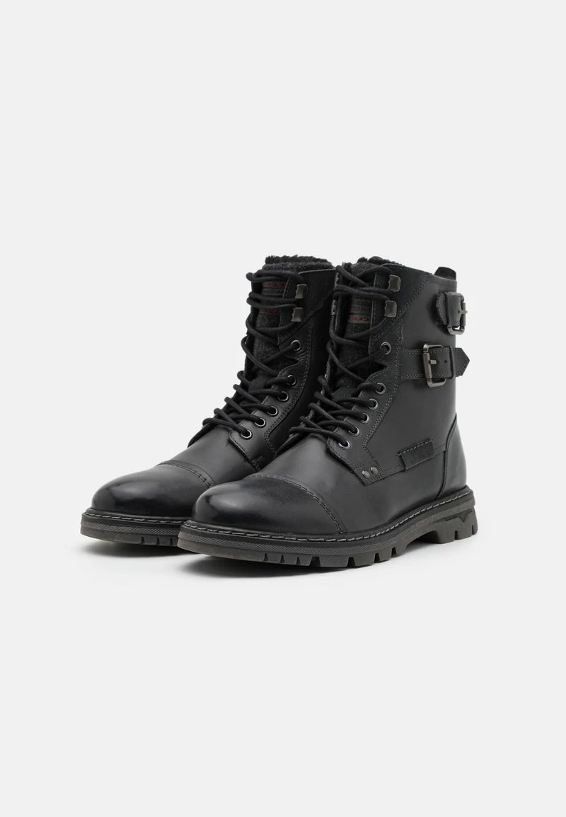 Pier One Hombre Botines Con Cordones - Black 4 Pier One Hombre Botines Con Cordones - Black - Imagen 2