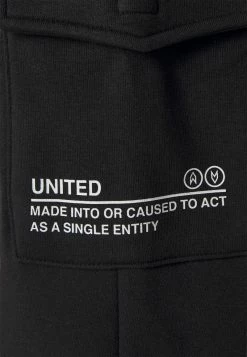 Pier One Hombre CARGO JOGGER - Pantalones Deportivos - Black -PIER ONE Ventas ea06a7241edd434fbdb4c20123eab4af